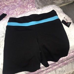 High wasted work out shorts